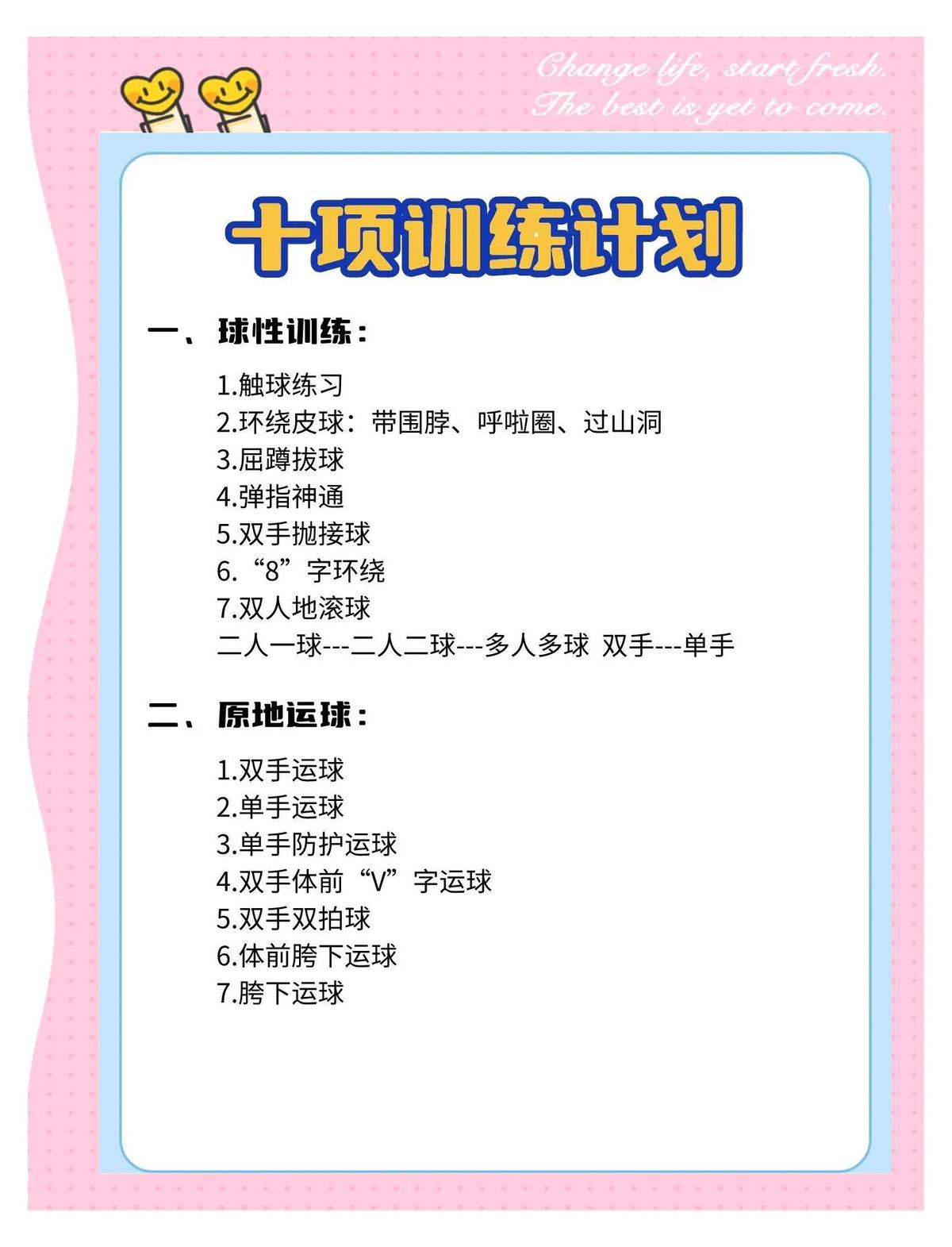 篮球队力量训练安排在哪天